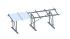 High Photovoltaic Aluminium Solar Mounting Structure Landscape Ground System MGA